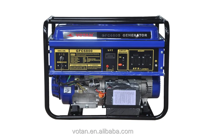 Китайский бензин Genertaor Honda стиль портативный генератор 5KW GFC6800