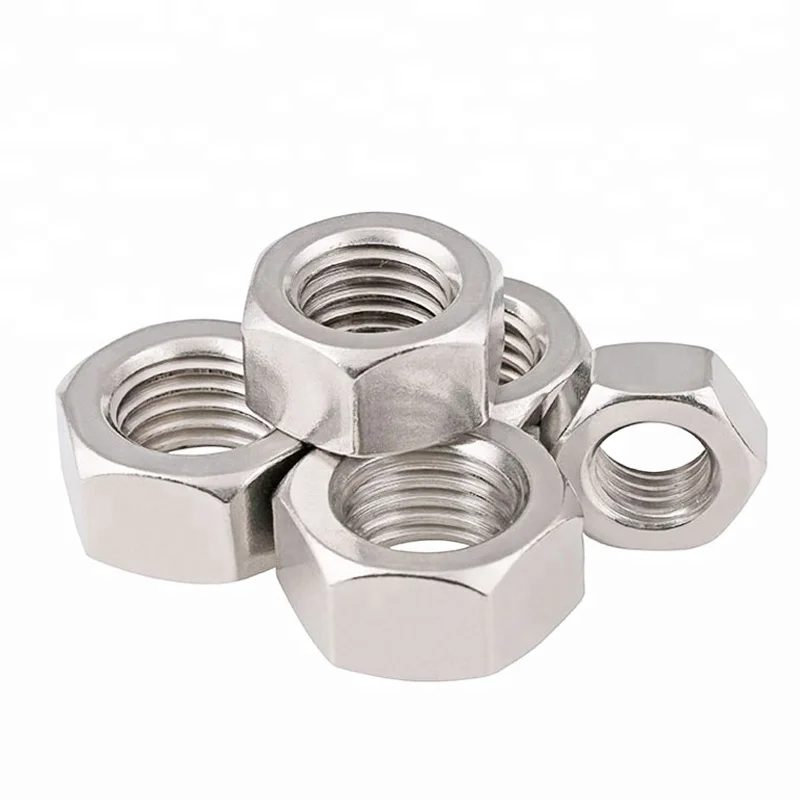 M8 M10 M12 Carbon Steel Nickel Plated Hexagon Nut