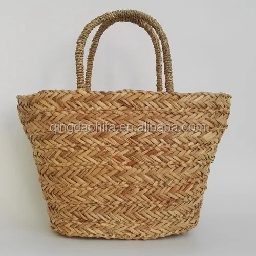 Beach Bag Seagrass Ladies Straw Basket