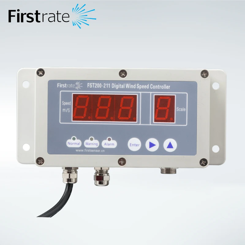 Firstrate FST200-211 Digital Wind Speed Sensor Alarm controller wind speed alarms