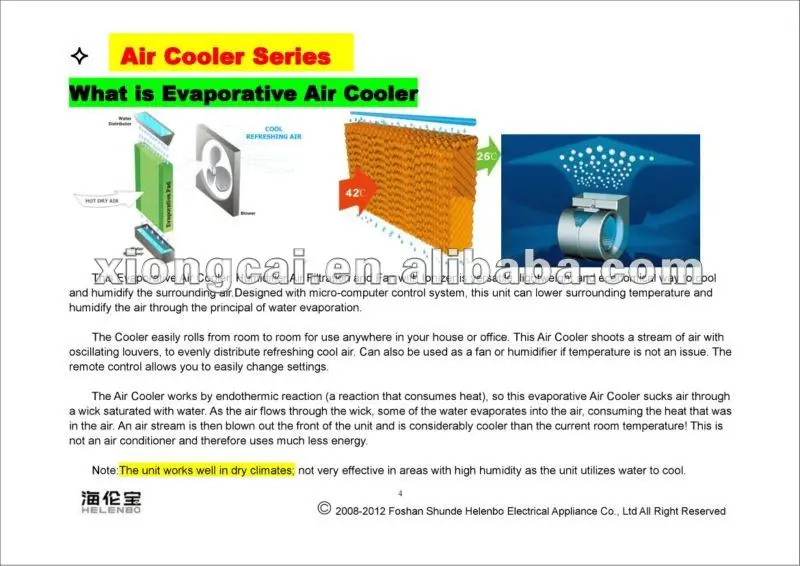 2013 new экономический попудярные abs воздуха coolign вентилятор с 20l бак