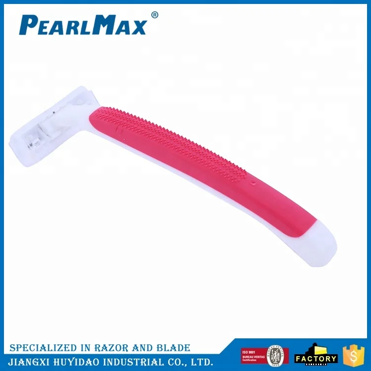 PEARLMAX Best Quality Woman Disposable Razor Twin Blade OEM Razors Razor Top Quality With Lubricating Strip