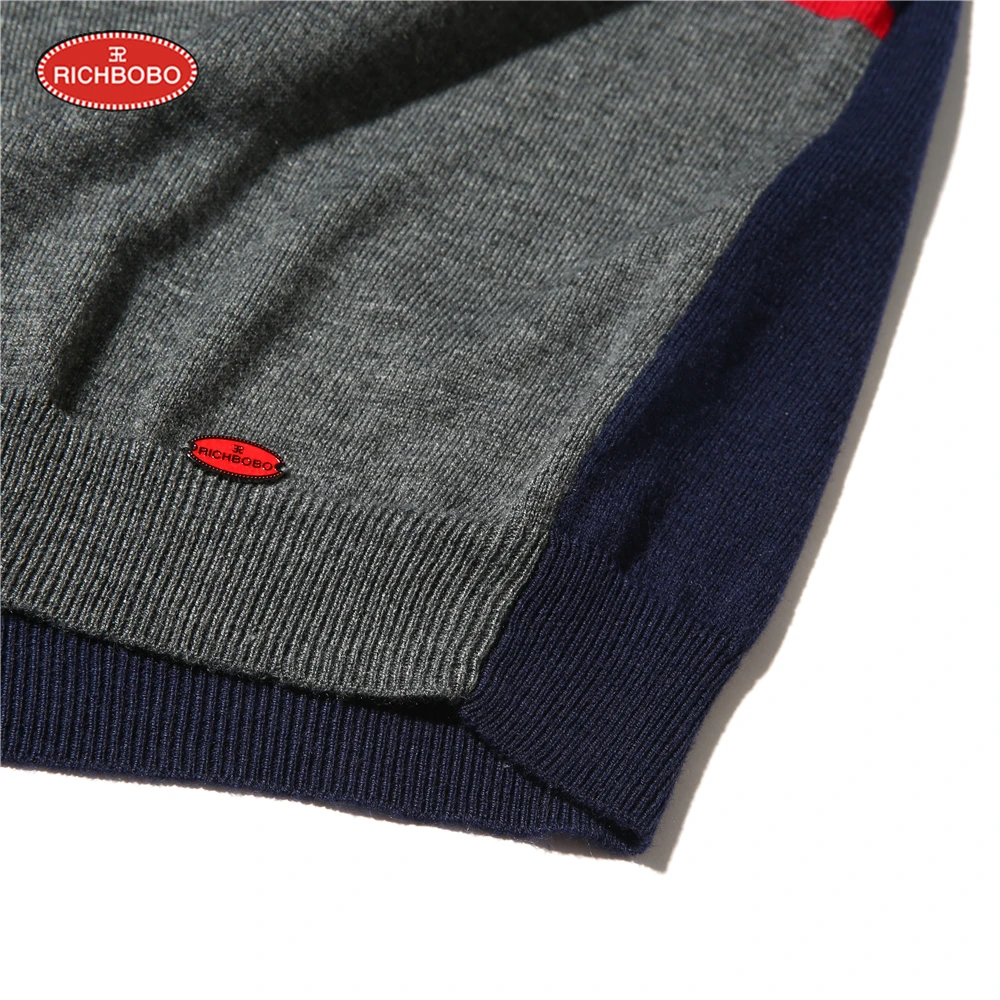 
High quality new fashion knitted kids cotton pullover Child sweater custom 