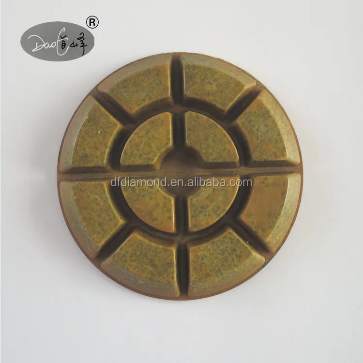 Wet abrasive concrete floor polishing pads grinding tool