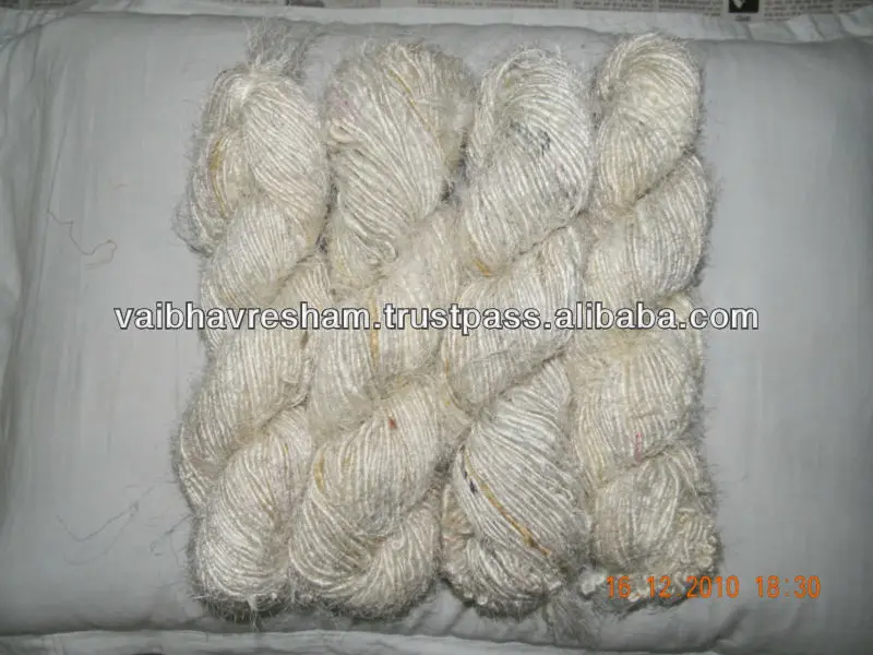 Высокопрочная долговечная переработанная шелковая пряжа, чрезвычайно мягкая пряжа