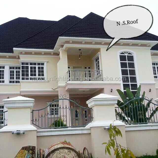 Philippine modern design asphalt shingles roof tile