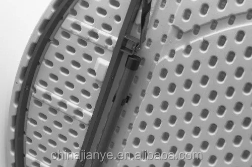 Folding Table Round Table 10 Seater Event 5ft Round Plastic Outdoor Table Modern 200kgs Dia 28 1 Mm