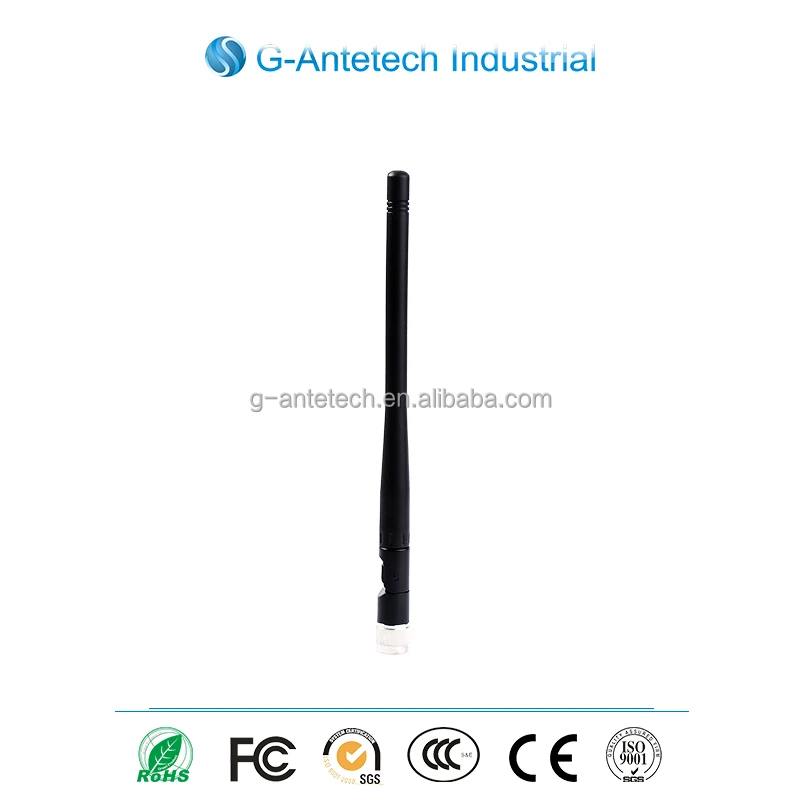 Hot new products long-distance wireless communication 2dbi 150mhz vhf radio antenna with rubber duck