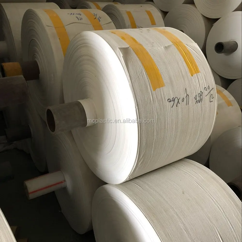 Различные размеры, ПП тканый трубчатый рулон для производства сумок