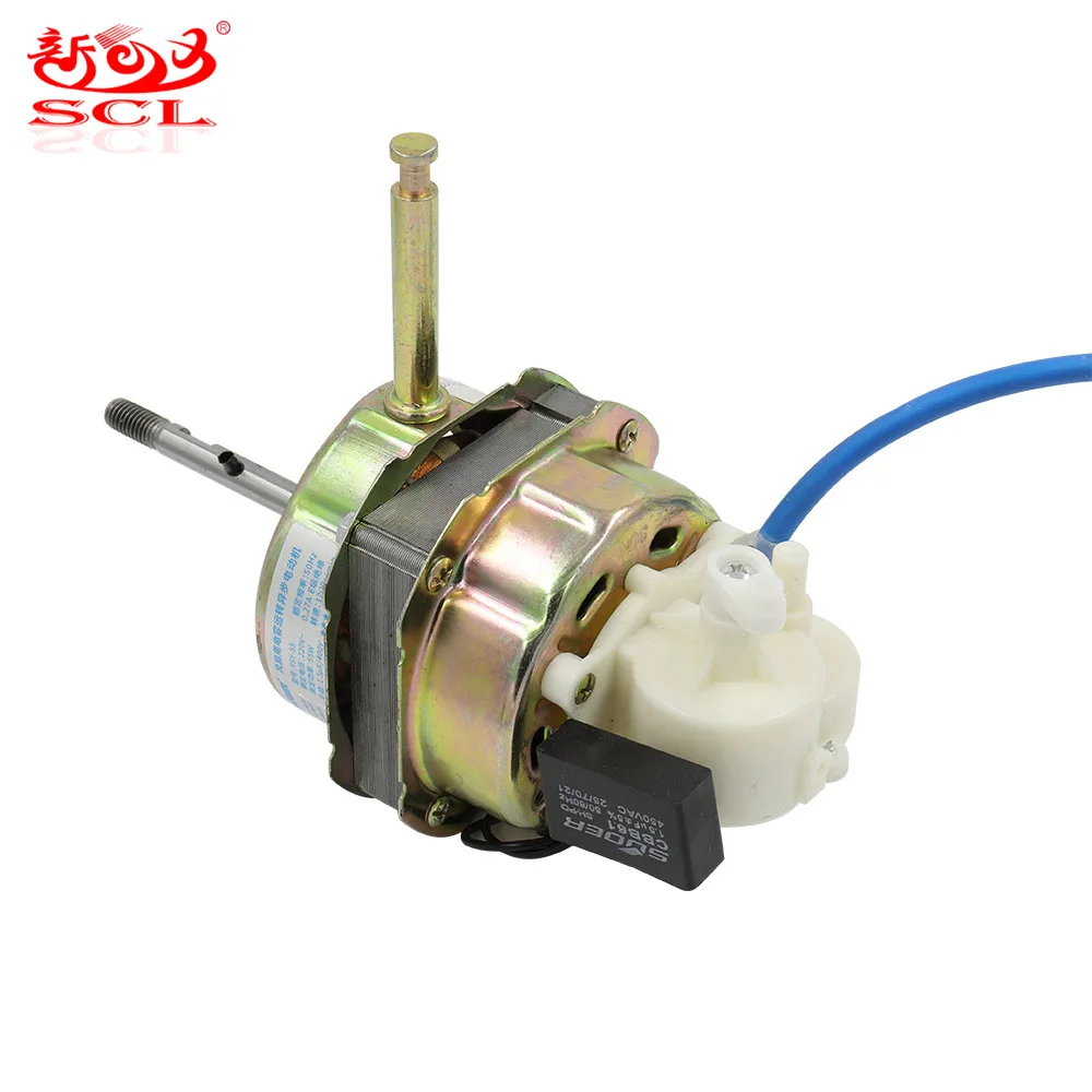 Sunchonglic factory price good quality copper wire 18 inches 55w 50Hz 220v ac fan motor with capacitor
