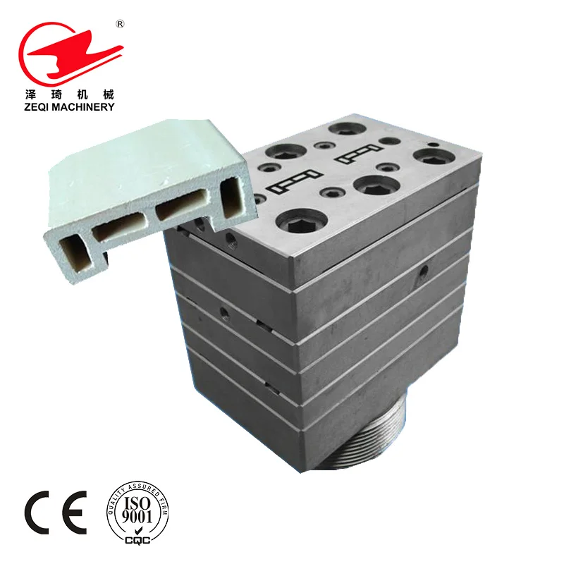 Outdoor WPC Decking Extrusion Head Die Calibrator Extrusion Mold