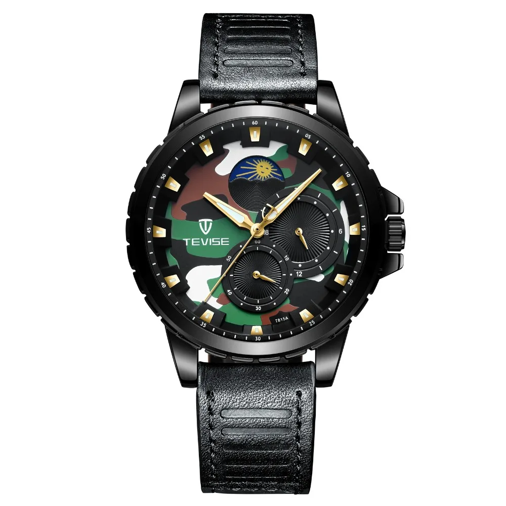 Tevise T815 automatic sport wrist chronometer watch