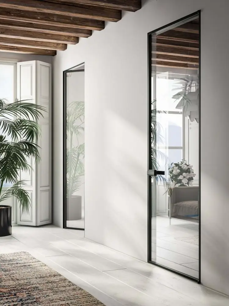 Алюминиевая стеклянная перегородка современного дизайна сделано в Китае