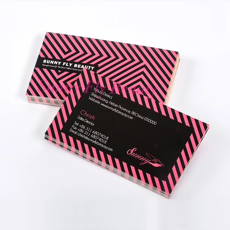 
2017 new arrival customized printed promotional business name card 