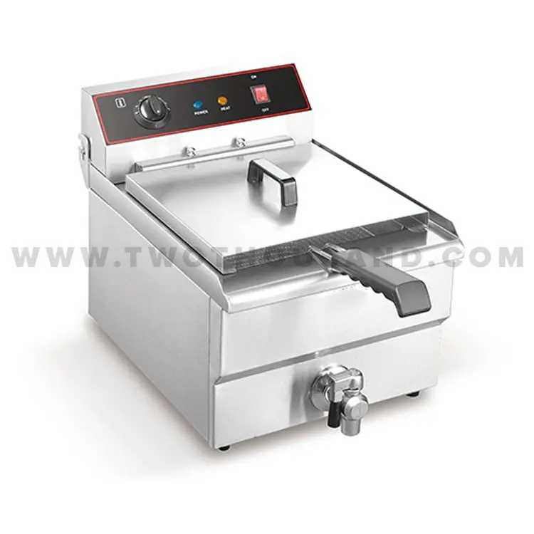 TT-WE1256 16 Liter Commercial Electric Table Top Chicken Deep Fryer