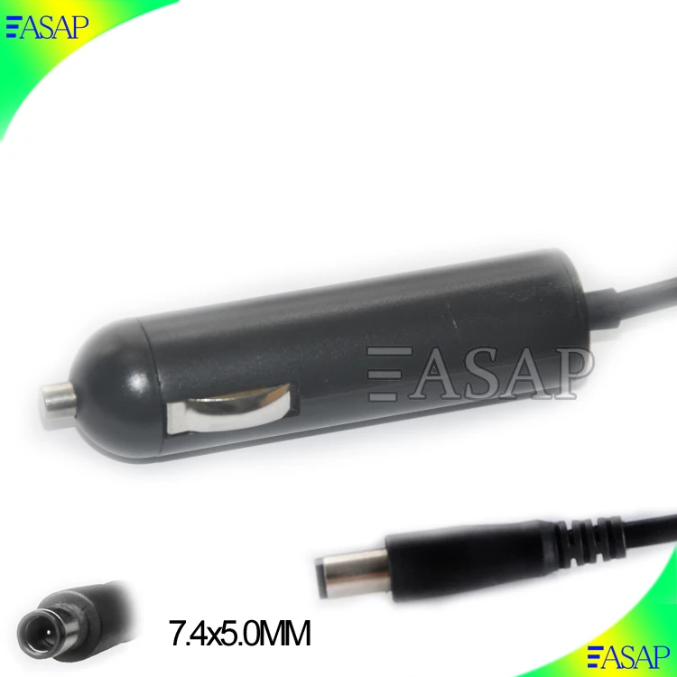 19V 4.74A Car Charger for HP Laptop Adapter 7.45.0mm