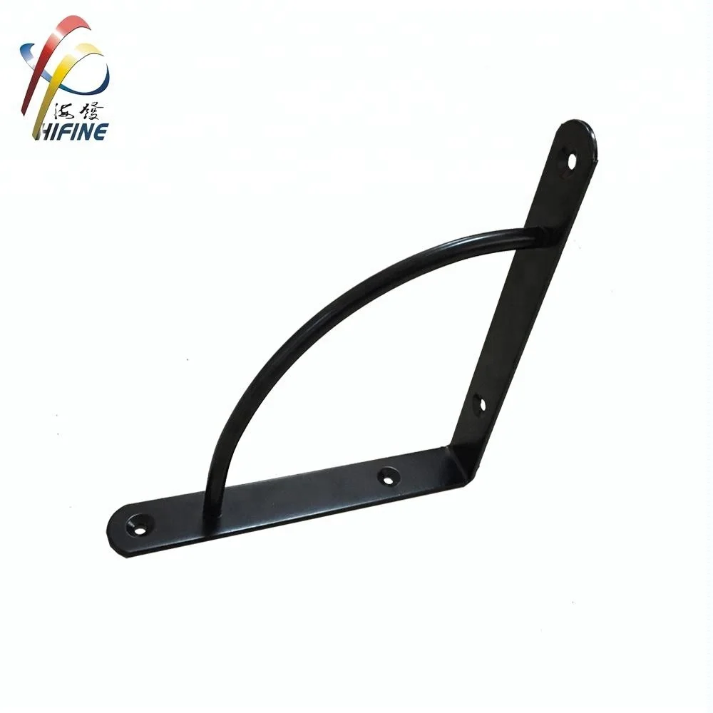 New style metal rod support angle bracket