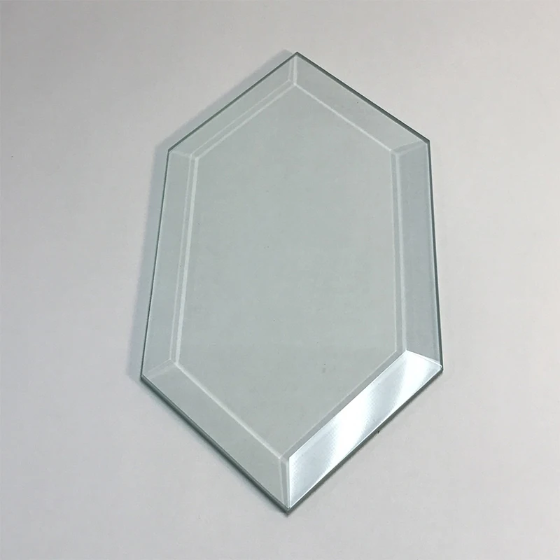 Custom to size stained beveled Cluster glass