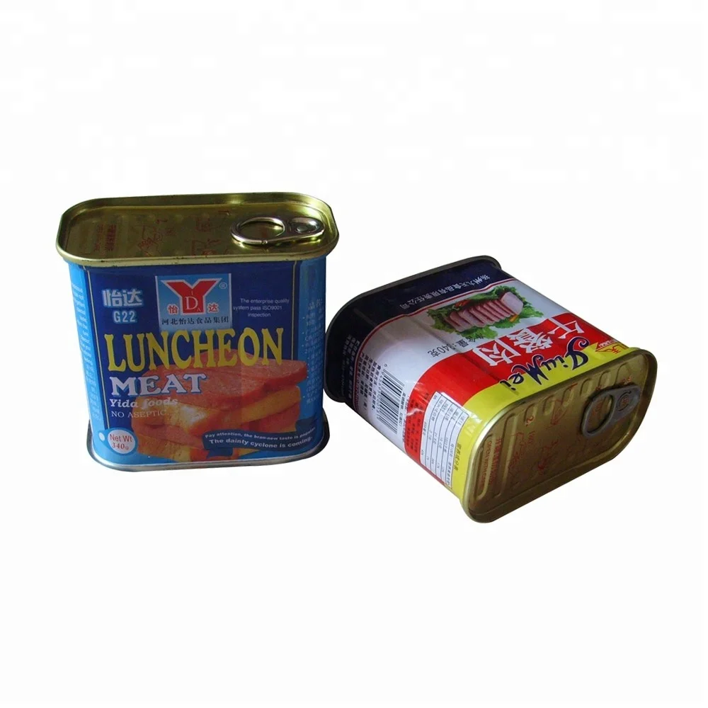empty luncheon meat tin cans for food canning