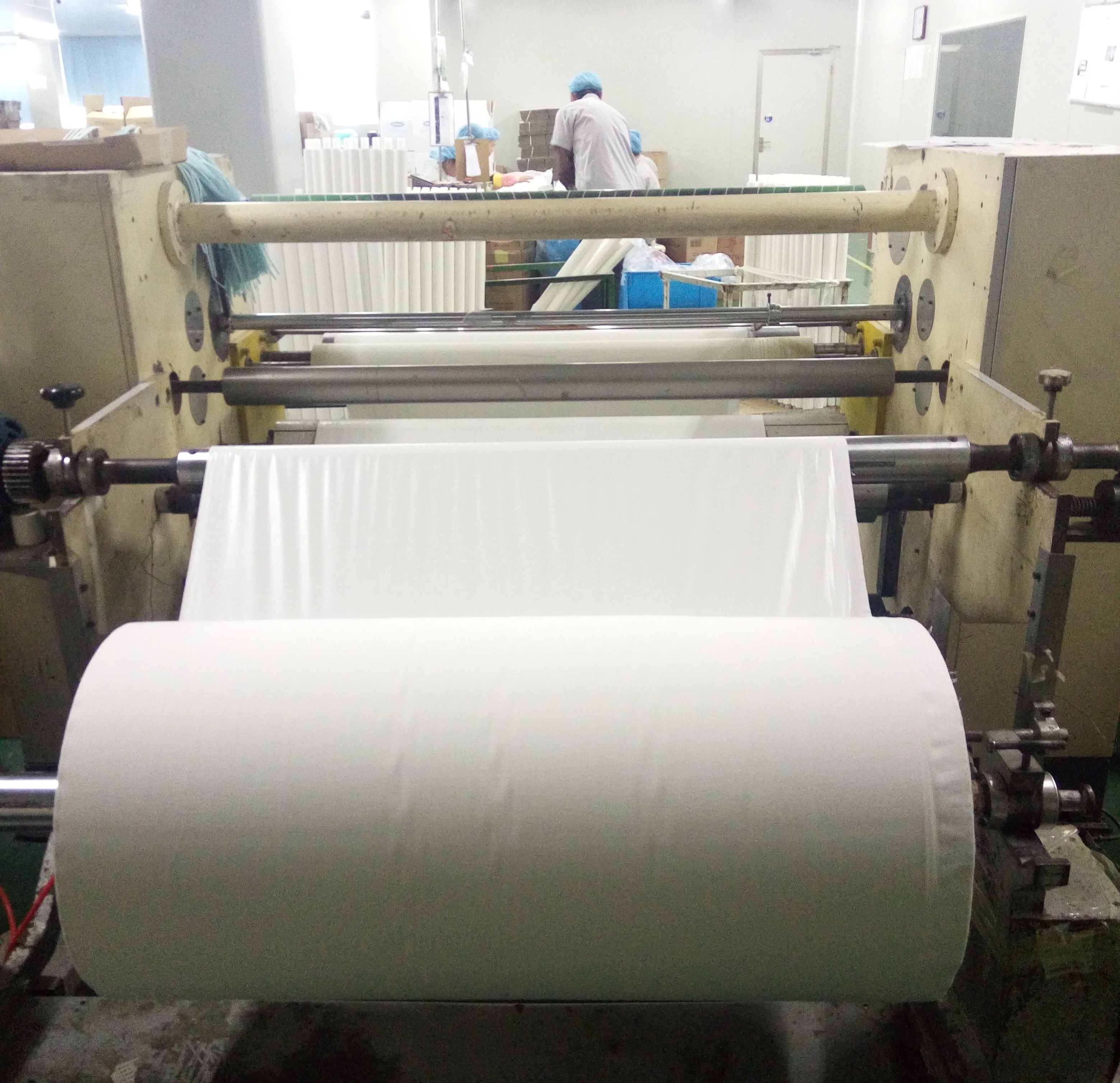 Big Rolls Raw Material For Zinc Oxide Plaster, Wound Plaster, Medical Tapes