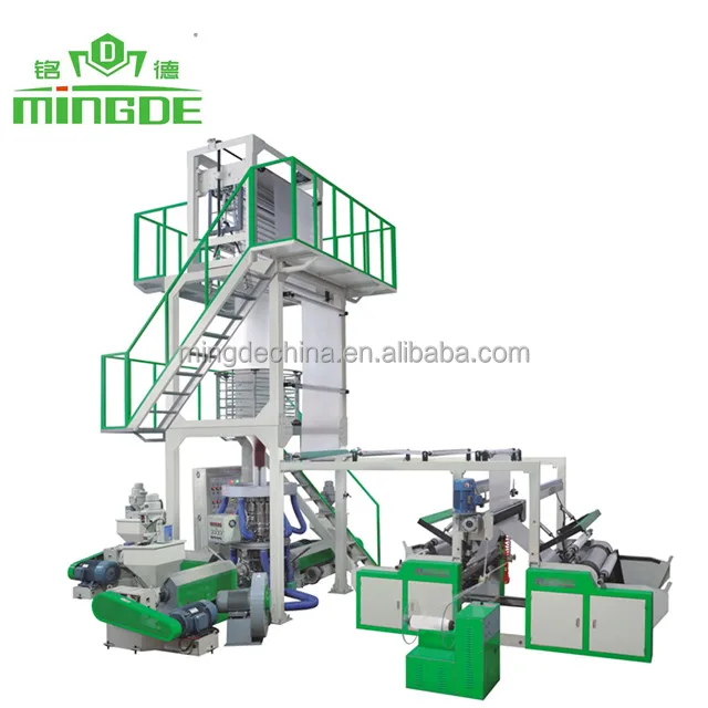 MD-3L three layer co-extrusion film blowing extruder