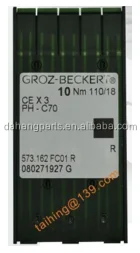 Вышивальная машина запчасти Вышивка Иглы Groz беккерт CEX3 PH-C70 110/18R Сделано в Германии
