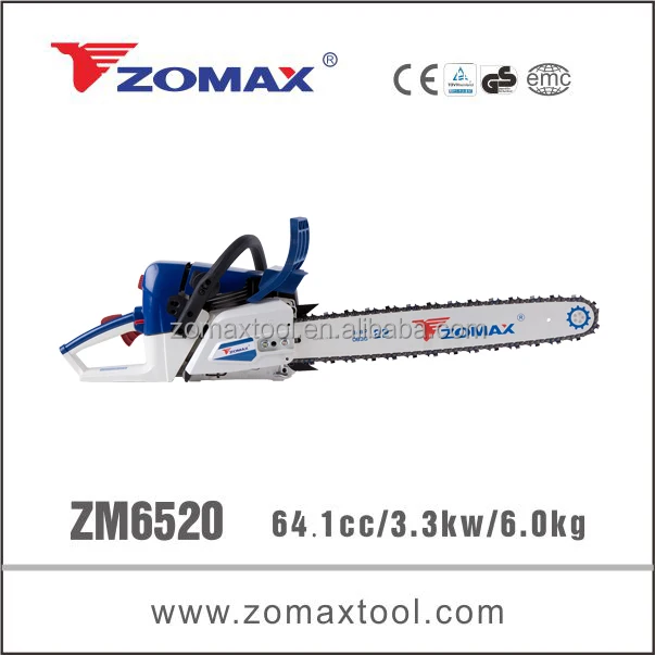 2021 professional 6520 4 stroke chain saw with oregon chain and bar