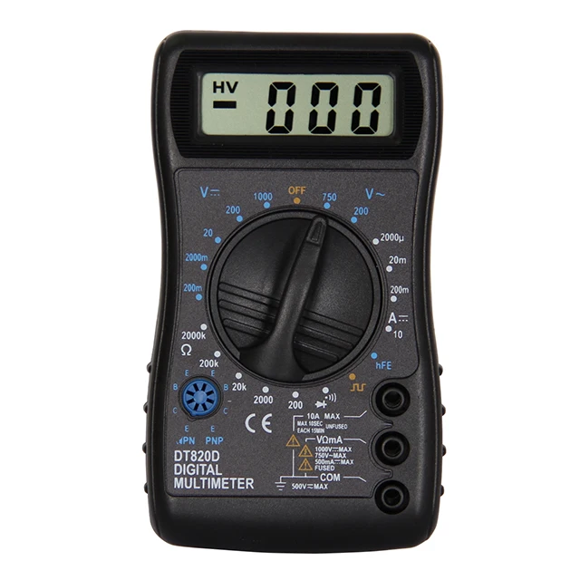 Handheld Digital Multimeter DT820D with buzzer
