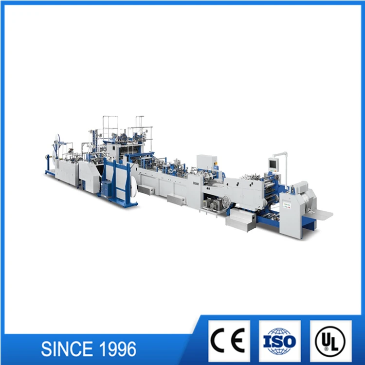 CZB-1260S-450 полностью автоматическая машина для производства бумажных пакетов для покупок