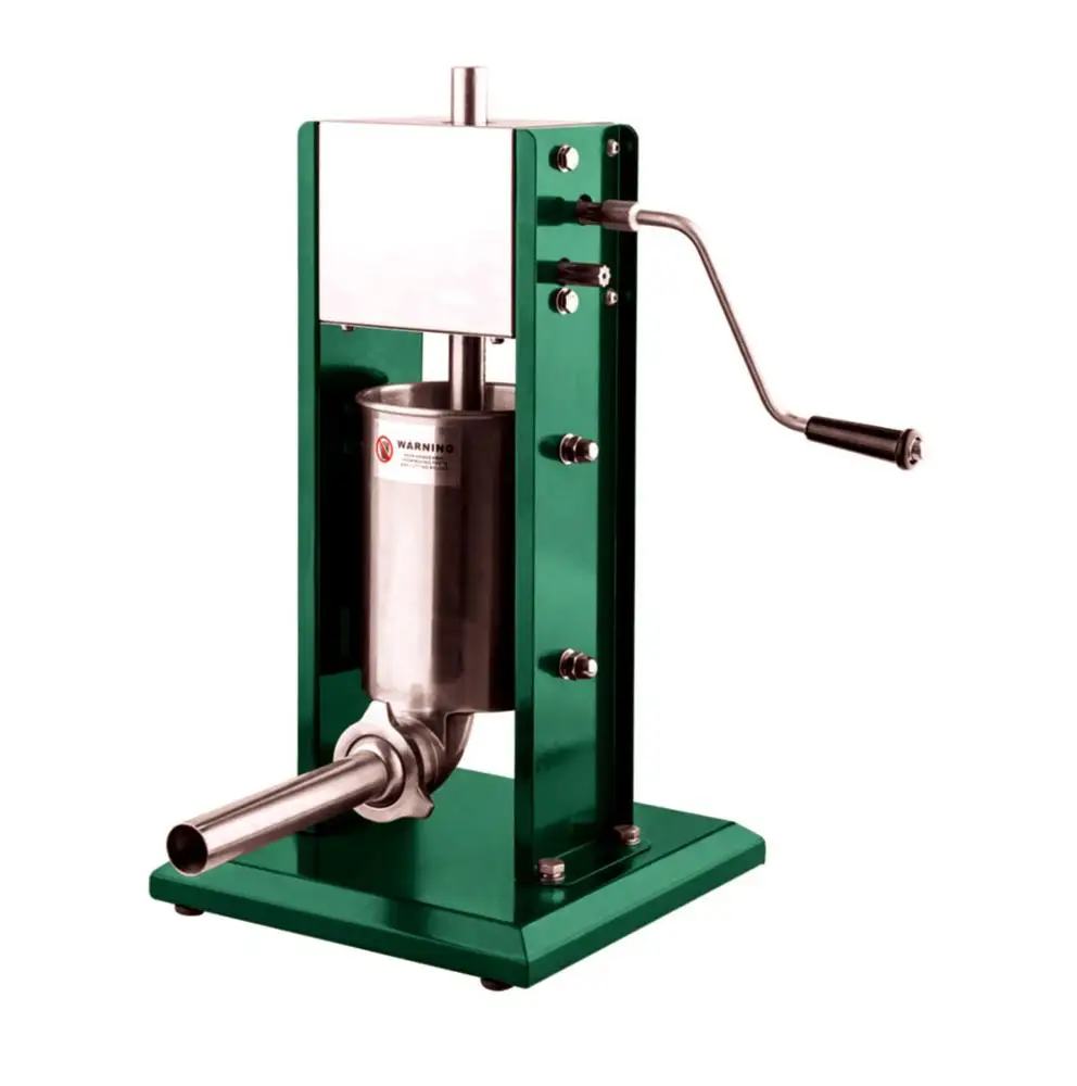 Вертикальный Электрический автоматический колбасный шприц из нержавеющей стали для ресторана и дома, 110 В, 220 В
