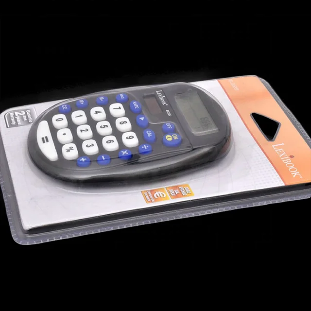 PVC Clear Plastic Packaging Case Blister Storage Box For Calculator Electronic Products