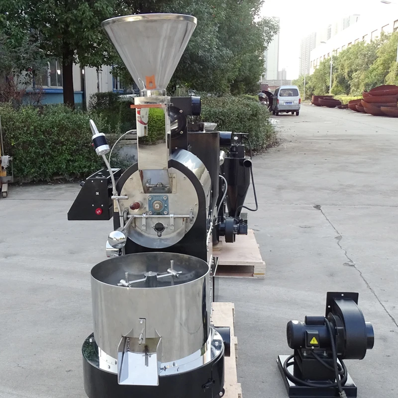 Available Stock-Commercial Coffee Roaster with 5KG 6kg batch capacity, Coffee Bean Roasting Machines, Coffee Roaster 6Kg