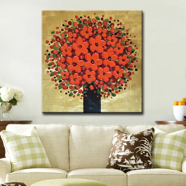 3D Pallette Knife Oil Painting Wall Art Decor On Canvas For Painting