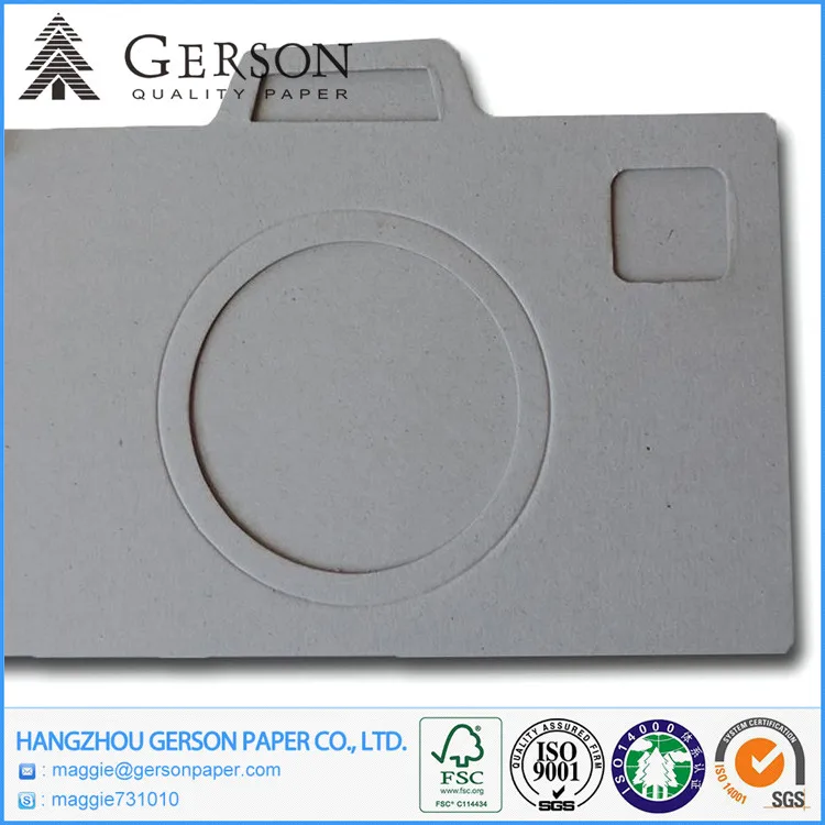 
Factory Supply Roll/Sheets Grey Chipboard Paper 