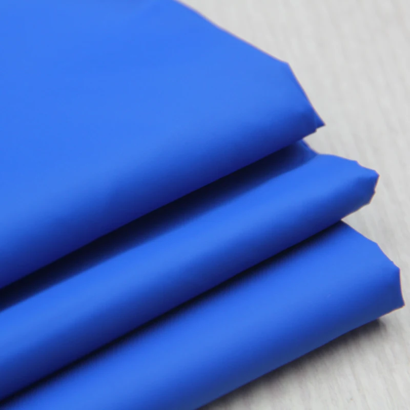 Wholesale Stock 20D 100% Waterproof Material Nylon Plain Weave Matt Ripstop Taffeta Awning Tent Bag Umbrella Outdoor Fabric