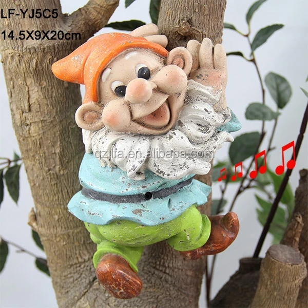 funny garden gnome for sale in resin crafts
