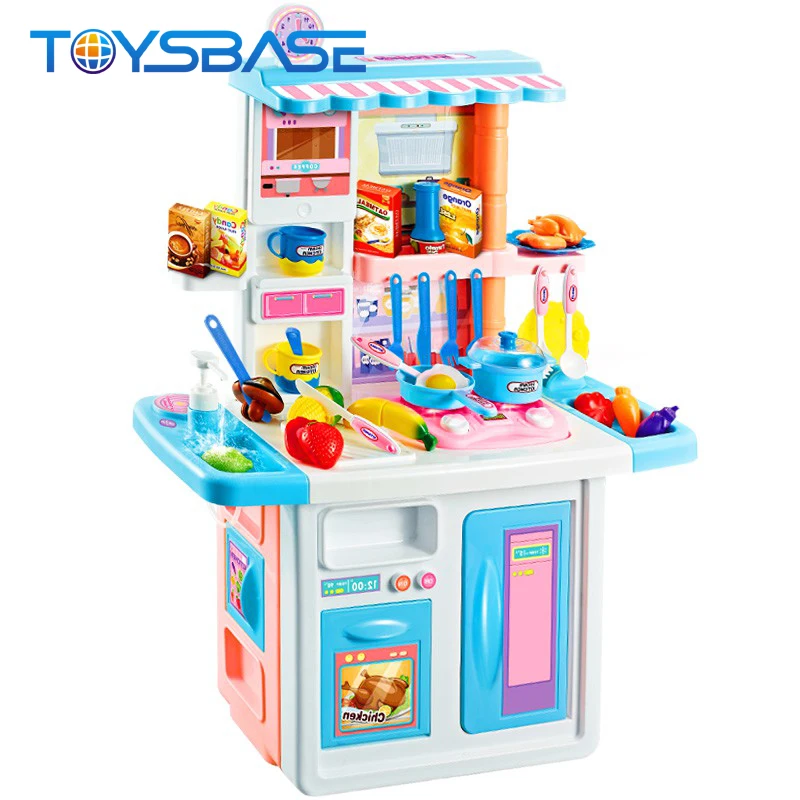 84CM Cooking Table Pretend Play Toy Big Kitchen Sets