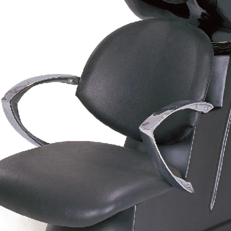High Quality Wholesale Black Shampoo Chair With Simple Strainer Shampoo Sink