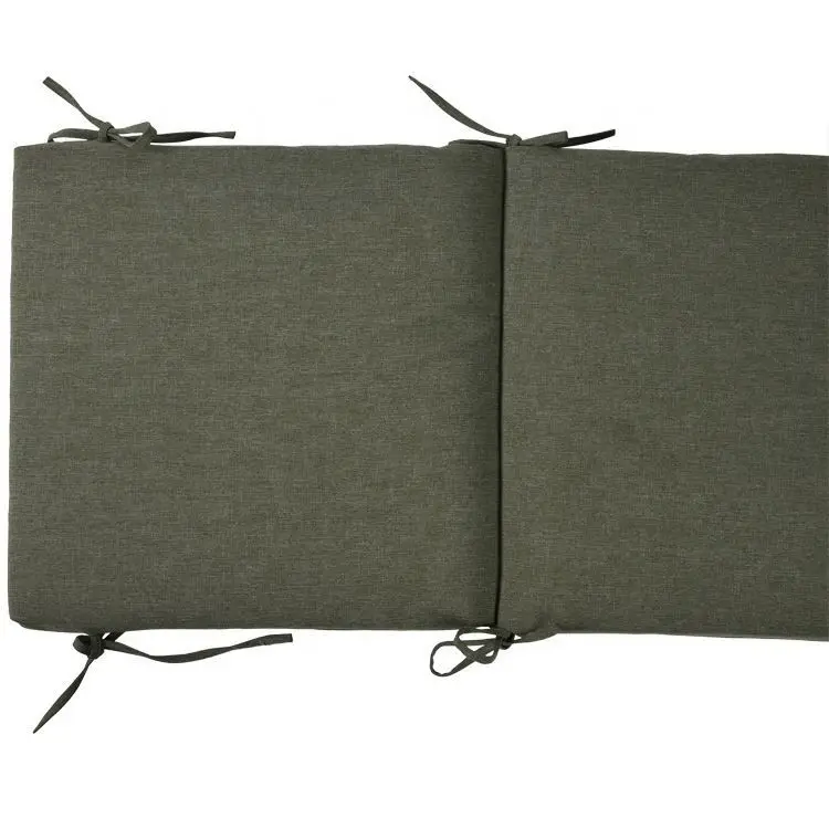 Outdoor Sun Chair Seat Cushion Cover Pad Green Outdoor Waterproof Garden Patio Chaise Lounge Cushions Woven Square Adults Modern