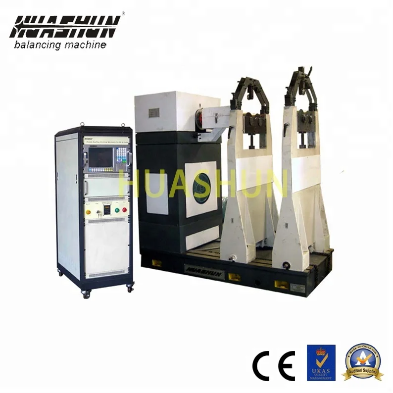 
HUASHUN shafts dynamic balancing machine service with high precision 