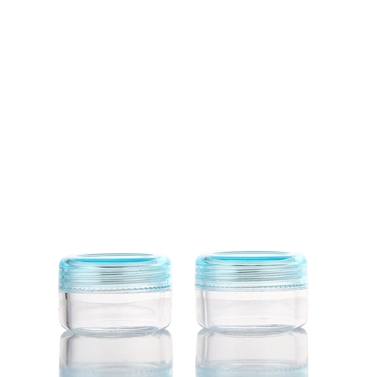 3g 5g 10g 15g 20g 25g 30g 50g cosmetic clear travel cream mini plastic jar