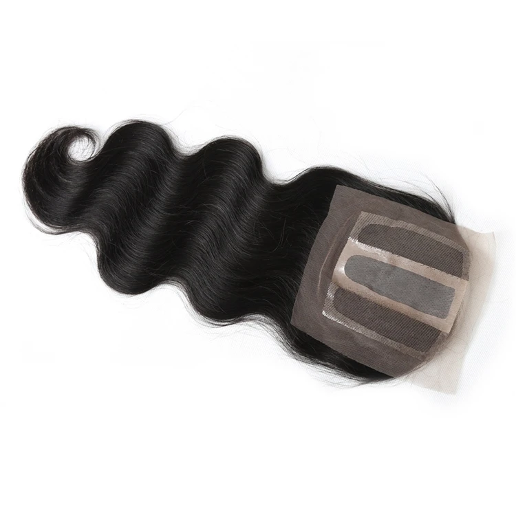 Factory Cheap Indian Virgin Cuticle Aligned Hair Closure Top Quality 4x4 Inches Wholesale Lace Closures