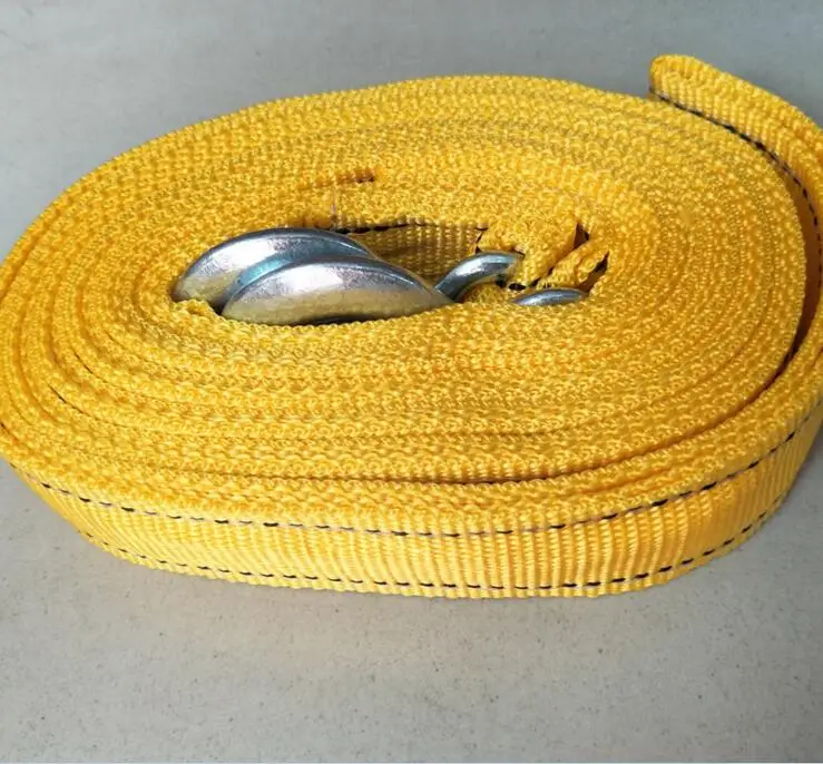Tow Cable Tow Strap Car Towing Rope With Hooks High Strength Nylon