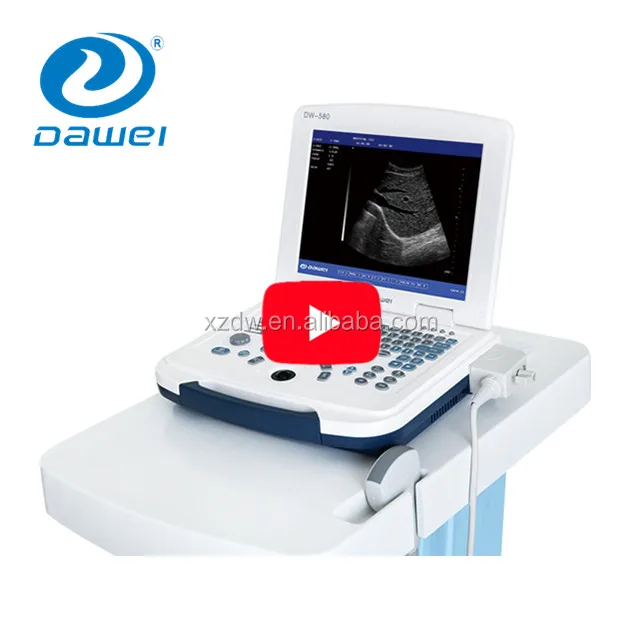 Dawei low price portable ultrasound scan machine for pregnancy DW580