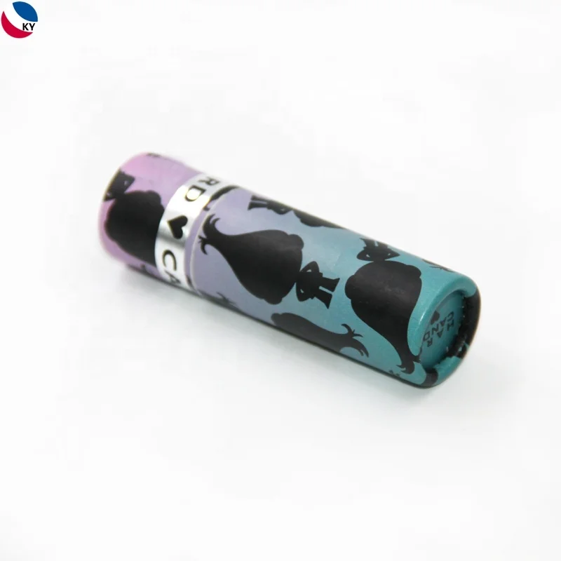 Paperboard Packaging  Lipstick Mini Paper Tube Custom Wholesale Tinted L Lipstick Paper Tube For Lip Balm