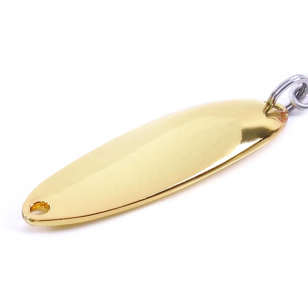 5g/7g/10g customized metal spinner spoon fishing lure hard baits bass fishing gear