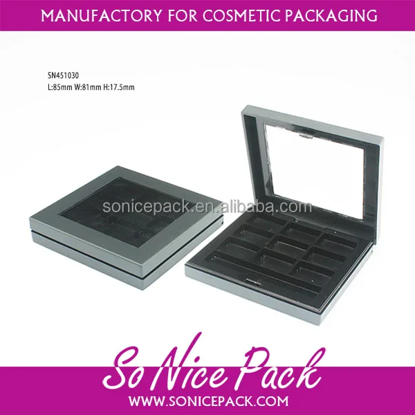 Recycle meterial высокое качество тени для век случае роскоши