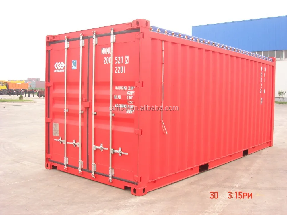 
40ft soft open top container 