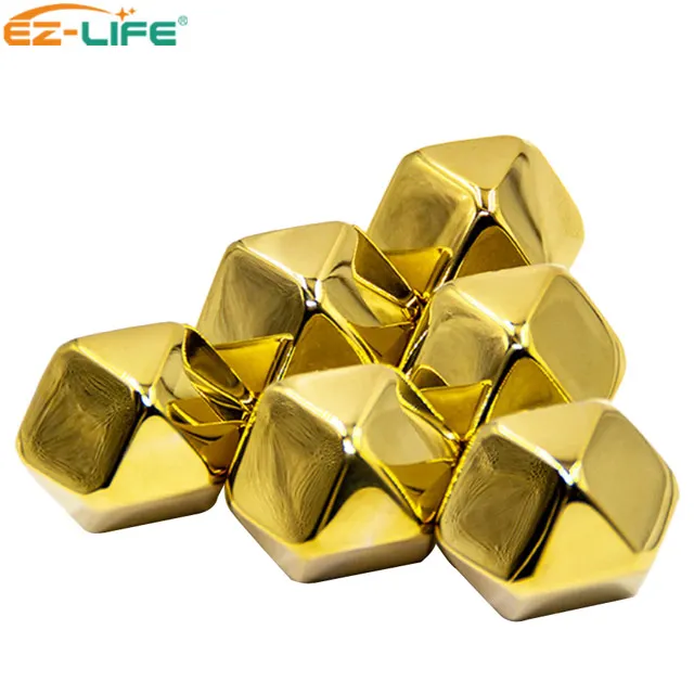Idea Product Customized Shape Stainless Steel  Stone Ice Cubes Stones For Whiskey