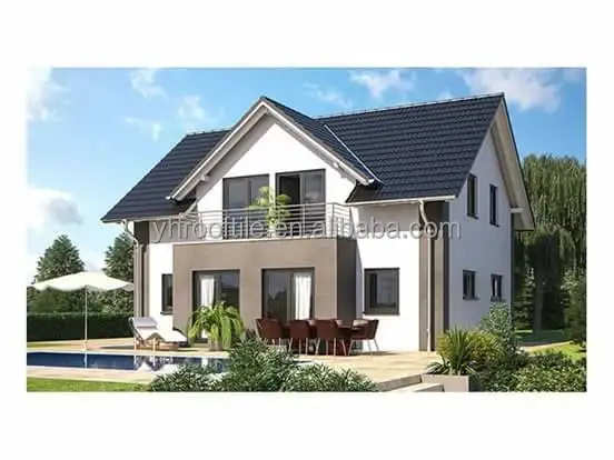 ASA Synthetic resin PVC plastic spanish roof tile good price roofing sheet foshan yuehao top manufacturer